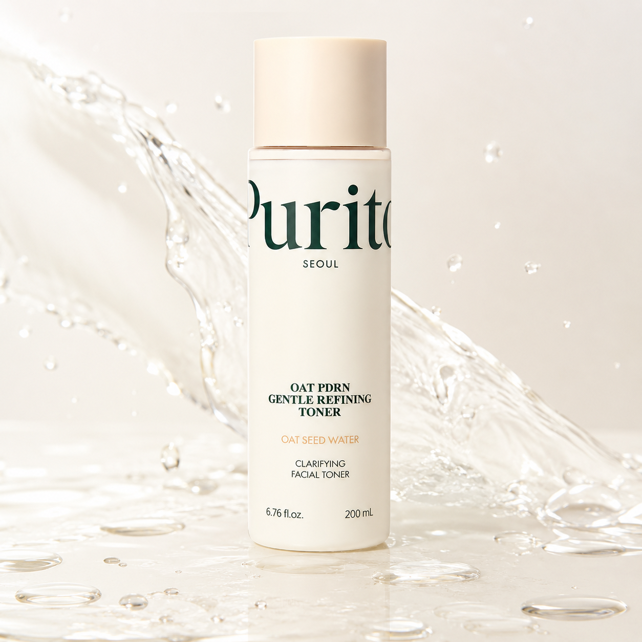 Tónico calmante Purito Seoul Oat PDRN Gentle Refining Toner 200 ml