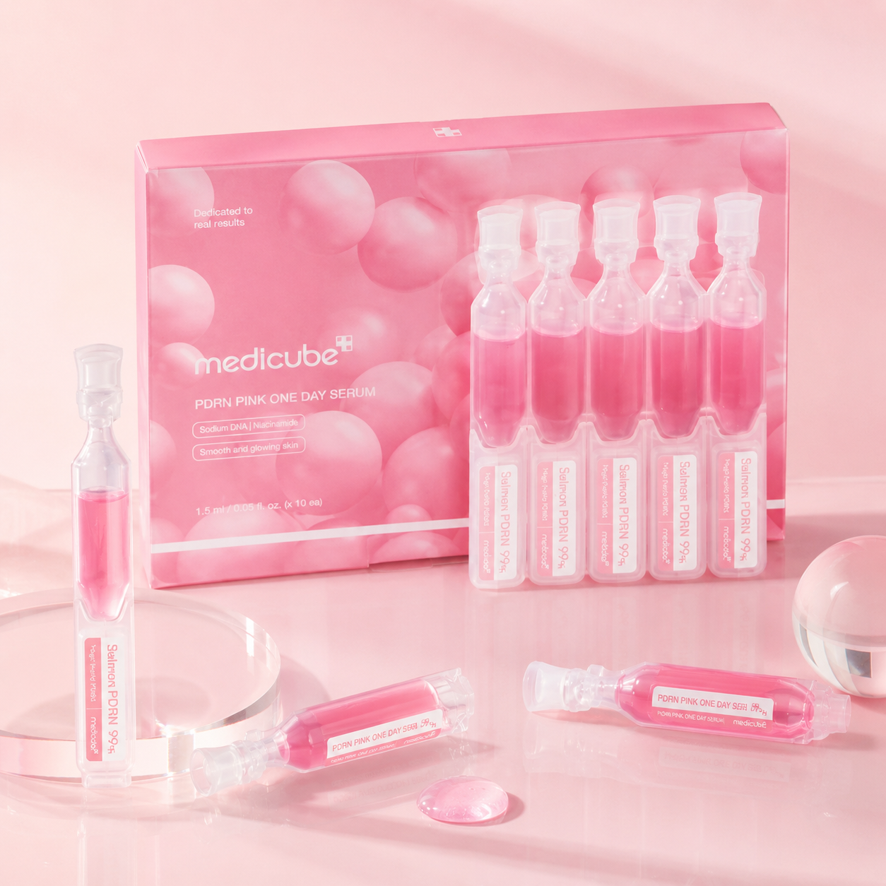 Set de sérums Medicube PDRN Pink One Day Serum