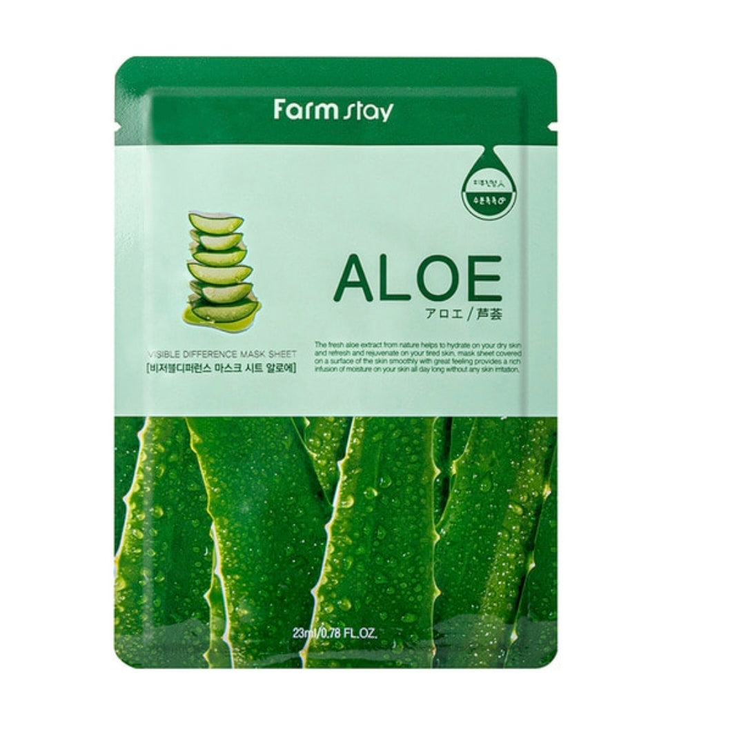 Farm Stay Visible Difference Mask Sheet – Aloe